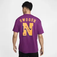 Nike Sportswear мужские Max90 футболка цвет фиолетовый