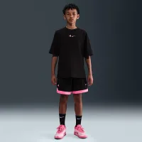 Nike A'ja Wilson Big детские Dri-FIT баскетбольные шорты цвет черный