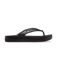 Шлёпанцы Crocs Classic Platform Flip 207714-001 - Черные