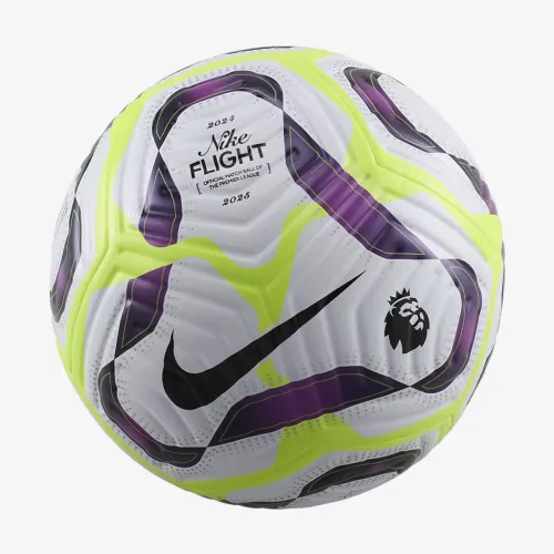 Premier League Flight Nike Soccer Ball колір білий