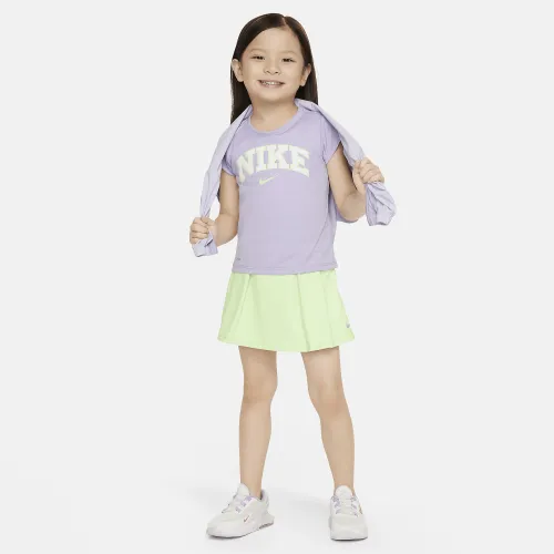 Nike Dri-FIT Prep in Your Step Toddler Skort комплект колір зелений