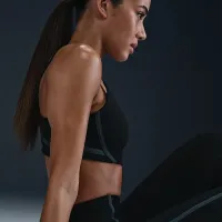 Nike One Convertible женская Light-Support Lightly Lined Sports Bra цвет черный