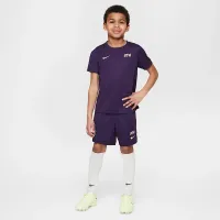Nike Dri-FIT Kylian Mbappé Little дитячі ACD25 Short Sleeve Top and шорти комплект колір фіолетовий