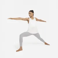 Nike Yoga Dri-FIT Luxe жіноча З високою талією 7/8 Infinalon лосіни колір сірий