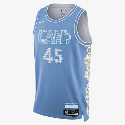 Donovan Mitchell Cleveland Cavaliers 2024/25 City Edition мужские Nike Dri-FIT NBA Swingman Jersey синий