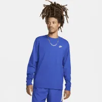 Nike Sportswear Club чоловічі Long-Sleeve футболка блакитний