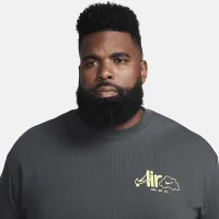 Nike Sportswear мужские Max90 футболка цвет серый