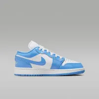 Nike Air Jordan 1 Low SE Big детские Кроссовки цвет белый