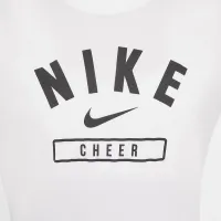 Nike Big дитячі (Girls') Cheer футболка колір білий
