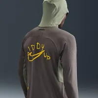 Nike чоловічі Dri-FIT UV Hooded Running Top колір сірий