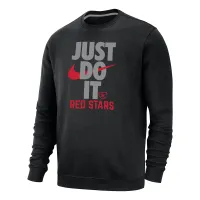Chicago колір червоний Stars Club Fleece чоловічі Nike Soccer Crew-Neck світшот колір чорний