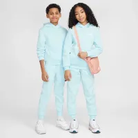 Nike Sportswear Club Fleece Big дитячі Pullover Толстовка з капюшоном блакитний
