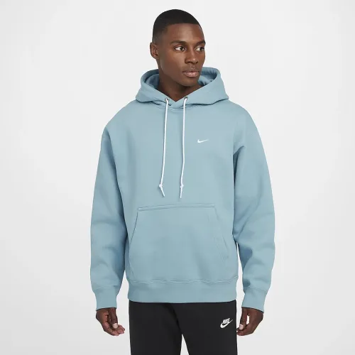 Nike Solo Swoosh чоловічі Fleece Pullover Толстовка з капюшоном блакитний