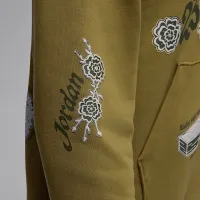 Nike Jordan Brooklyn чоловічі Fleece Pullover Толстовка з капюшоном колір зелений