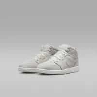 Nike Jordan 1 Mid SE Craft Little дитячі Кросівки колір коричневий