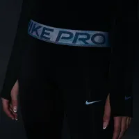Nike Pro Big детские (Girls') Dri-FIT лосины with Shine Accents цвет черный