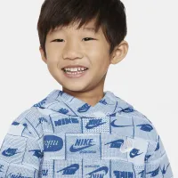 Nike Sportswear Club Toddler Толстовка с капюшоном синий
