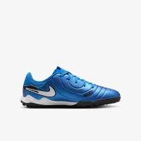 Nike Jr. Tiempo Legend 10 Academy Little/Big детские Turf Low-Top Soccer Кроссовки синий