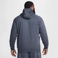 Nike Primary Fleece чоловічі Dri-FIT UV Pullover Performance Толстовка з капюшоном блакитний