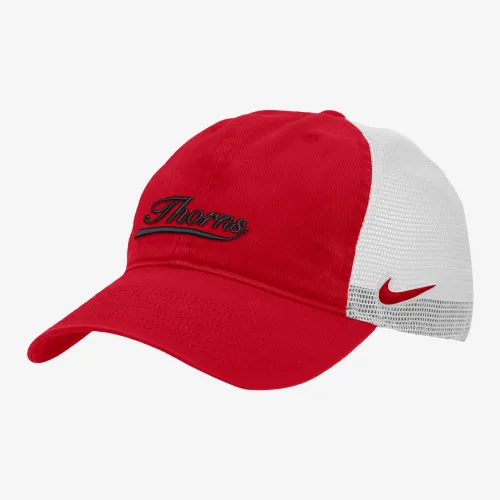 Portland Thorns Heritage86 Nike Soccer Trucker Hat цвет красный