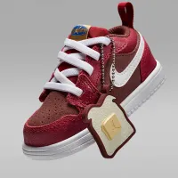 Nike Jordan 1 Low Alt SE Baby/Toddler Кроссовки цвет коричневый