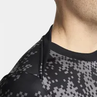 Nike Academy Pro мужские Dri-FIT Soccer Short-Sleeve Graphic Top цвет серый