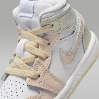 Nike Jordan 1 Mid SE Baby/Toddler Кросівки колір білий