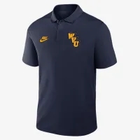 West Virginia Mountaineers Primetime Victory Legacy Vault Logo чоловічі Nike Dri-FIT College Polo блакитний