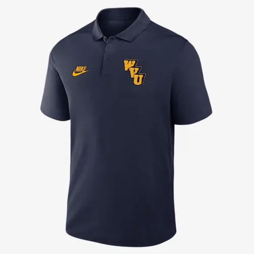 West Virginia Mountaineers Primetime Victory Legacy Vault Logo чоловічі Nike Dri-FIT College Polo блакитний