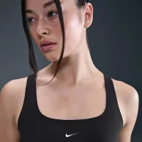 Nike Form жіноча Tank Top колір чорний
