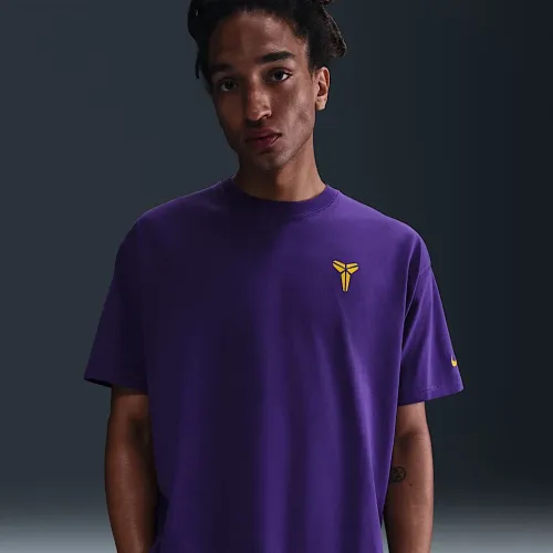 Nike Kobe мужские баскетбольные футболка цвет фиолетовый