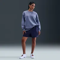 Nike Sportswear Phoenix Fleece жіноча оверсайз Crew-Neck світшот блакитний