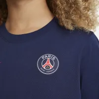 Paris Saint-Germain Big детские Nike Soccer футболка синий