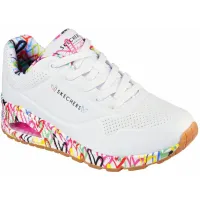 Кросівки Жіночі Skechers UNO LOVING LOVE (155506-WHT )
