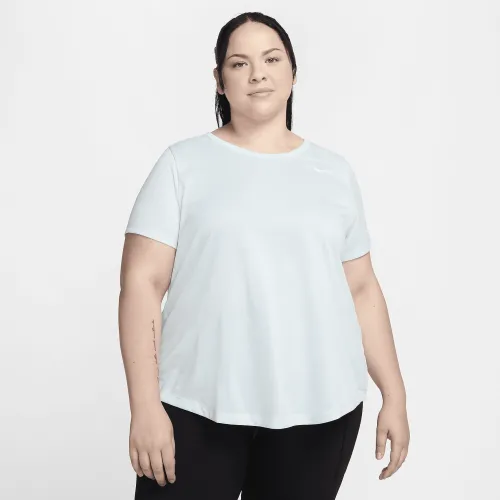 Nike Dri-FIT жіноча футболка (великі розміри) блакитний