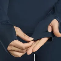 Nike Pro жіноча Dri-FIT Long-Sleeve Top блакитний