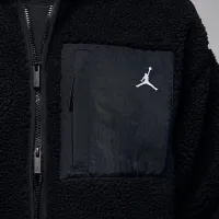 Nike Jordan Flight мужские Mountainside Faux Fur Куртка цвет черный