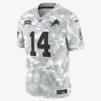 Amon-Ra St. колір коричневий Detroit Lions Salute to Service чоловічі Nike Dri-FIT NFL Limited Jersey колір білий