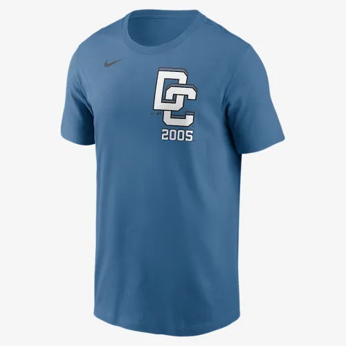 Washington Nationals City Connect Wordmark чоловічі Nike MLB футболка блакитний