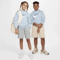 Nike Sportswear Club Fleece Big детские Толстовка с капюшоном синий