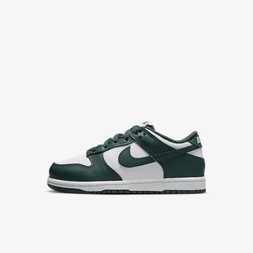 Nike Dunk Low Little детские Кроссовки цвет белый