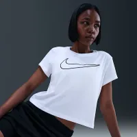 Nike Sportswear женская Short-Sleeve Graphic футболка цвет белый