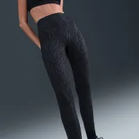 Nike Universa жіноча З високою талією 7/8 лосіни with No Front Seam колір чорний