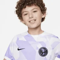 Club Америка Academy Pro Third Big детские Nike Dri-FIT Soccer Pre-Match Short-Sleeve Top цвет белый