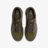 Nike Dunk Low Big детские Кроссовки цвет зеленый