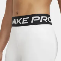 Nike Pro Big детские (Girls') шорты цвет белый