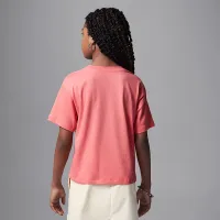 Nike Jordan Brooklyn Essentials Big дитячі футболка Pink