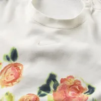 Nike Sportswear Phoenix Fleece женская Artist Collection Over-оверсайз Crew-Neck свитшот цвет белый
