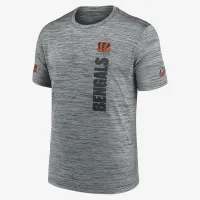 Cincinnati Bengals Sideline Velocity мужские Nike Dri-FIT NFL футболка цвет серый