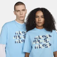 Nike SB Skate футболка блакитний